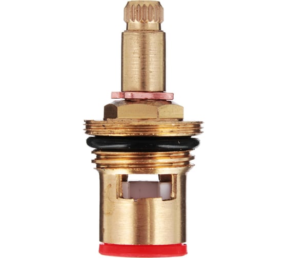 Кран-букса для смесителя СоюзКран 1/2, 20 шлицев, шток 8х7мм, 180, металлокерамика 575-189 1