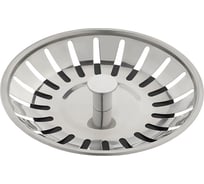 Сеточка-фильтр сменная для кухонной мойки СоюзКран d=77 мм, нержавеющая сталь, хром 565-116