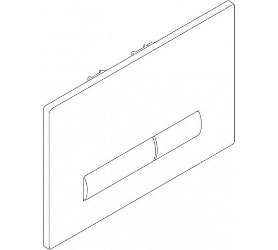 Кнопка смыва BelBagno GENOVA цвет-черный матовый Tocco Morbido BB021-GV-NERO.M