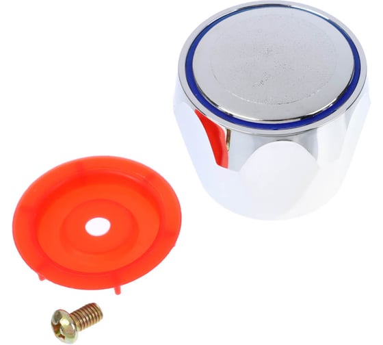 Ручка для смесителя СоюзКран бочонок, 24шлицы, пластик 565-102 1