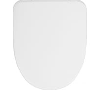 Сиденье Cedo Lido с микролифтом, быстросъемное, дюропласт, белое 531219