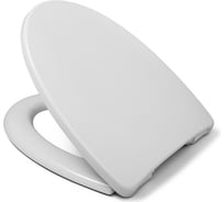 Сиденье Haro Фьель дюропласт, белое, с микролифтом 531656