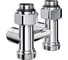 Узел нижнего подключения ROYAL THERMO Design прямой 1/2x3/4EK (хром) НС-1701220 2