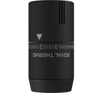 Термоголовка жидкостная Royal Thermo Design М30х1,5 (черный soft touch) НС-1706298