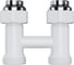 Узел нижнего подключения ROYAL THERMO Design прямой 1/2x3/4 EK (белый) НС-1701211 5