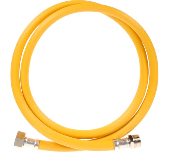 Газовый шланг TUBOFLEX 1/2 ВР/НР, 1 м, желтый 4828544