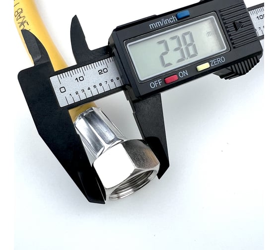 Газовый шланг TUBOFLEX 1/2 ВР/НР, 2 м, желтый 4828582