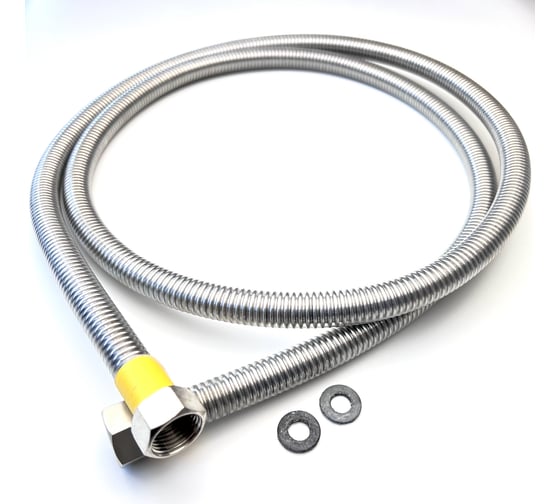 Сильфон для газа TUBOFLEX в оплетке ПВХ, 1/2 ВР/ВР, 2 м 4829459