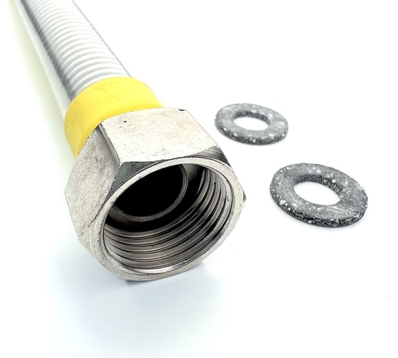 Сильфон для газа TUBOFLEX в оплетке ПВХ, 1/2 ВР/ВР, 2 м 4829459