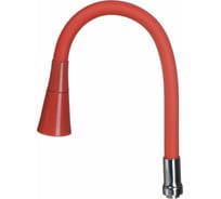 Гибкий излив с лейкой Melodia della vita колокольчик 49 мм, красный 34432