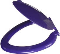 Сиденье для унитаза Melodia della vita овал, фиолетовое 193920