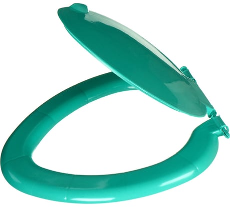 Сиденье для унитаза Melodia della vita овал, бирюзовый мрамор 193710