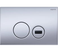 Панель смыва AQUATEK KDIS-0000036 (023AJGY) нержавеющая сталь (клавиши круглые, сенсор) 00000140400