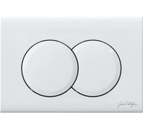 Панель смыва JACOB DELAFON E36496-00 (020A) Белая (клавиши круглые) 00000141707