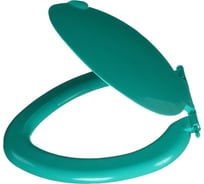 Сиденье для унитаза Melodia della vita овал, бирюзовое 193950