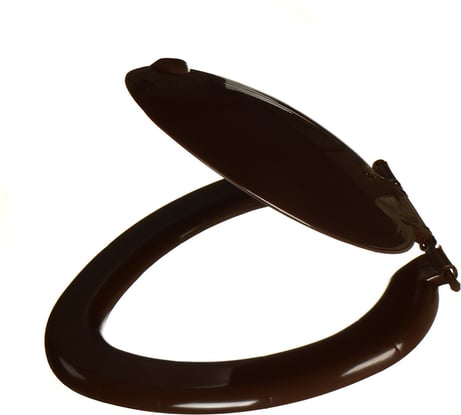 Сиденье для унитаза Melodia della vita овал, шоколад 193990