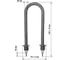 ТЭН TDM ELECTRIC 45, А, 13, 1.6 кВт, вода (Р), 220В, штуцер G1/2, R30, Ф2, углеродистая сталь SQ2512-0001 4