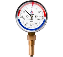 Термоманометр РОСМА ТМТБ-41Р.3 (0-150С) (0-2.5МПа) ДК100 L=100, G1/2, класс точности 2.5 D070-03319
