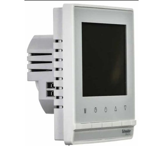 Терморегулятор с датчиком Systeme Electric AtlasDesign Белый от +5 до +35C, 16A ATN000138