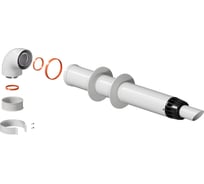 Комплект дымохода OKSELER АНТИЛЕД 60/100 - 1000мм (Baxi (кроме ECO Nova/Classic), Ariston, Vaillant, Viessma oks00044