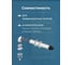Комплект дымохода OKSELER СТАНДАРТУНИВЕРСАЛЬНЫЙ 60/100 - 900мм (кроме Immergas и Navien Deluxe 75/100 стар.) oks00069 2