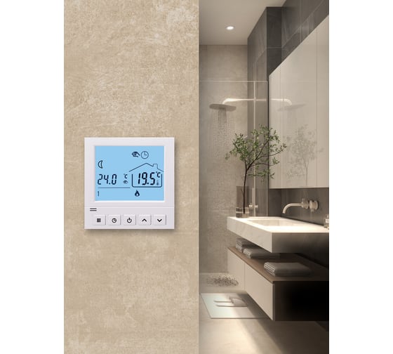 Терморегулятор OneKeyElectro цифровой ТР-510 (белый) 7730688 1