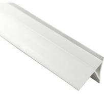 Бордюр для ванны под плитку GRACE ПВХ, 20 мм, 1.85 м, белый, 24 шт УТ000026542