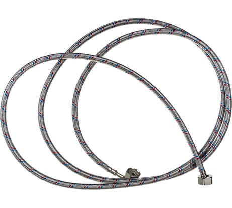 Заливной шланг для стиральной машины ТР-Сантехника из нержавеющей стали 3.0 м 37625