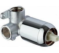 Внутренняя часть встраиваемого смесителя для душа MAMOLI SADLER на 1 выход, Chrome 370300000021