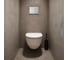 Клавиша смыва IBERICA BLANCA INOX-R 246x165 мм, хром матовый, нержавеющая сталь IB.B015.01 2