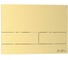 Клавиша смыва IBERICA BLANCA INOX-S 246x165 мм, золото матовое, нержавеющая сталь IB.B016.03 1