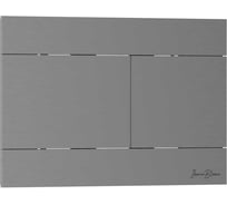 Кнопка смыва IBERICA BLANCA INOX-R нержавеющая сталь, вороненая сталь IB.B015.02