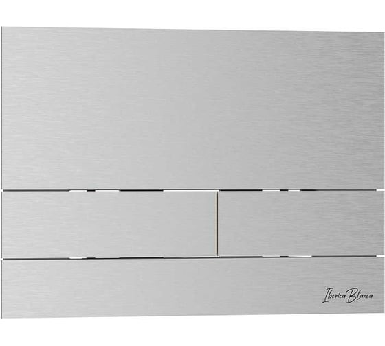 Кнопка смыва IBERICA BLANCA INOX-S нержавеющая сталь, хром матовый IB.B016.01 1