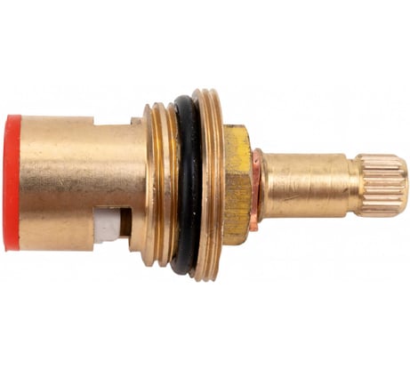 Керамическая кран-букса Профсан ПСМ 1/2", 24 шлица удлиненная 2 резьбы PSM-1292-24