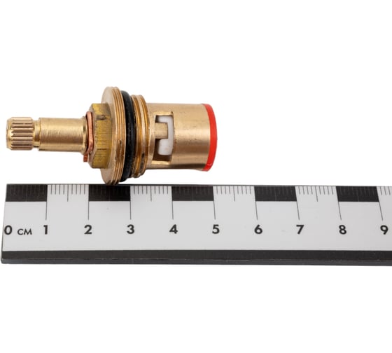 Керамическая кран-букса Профсан ПСМ 1/2", 24 шлица удлиненная 2 резьбы PSM-1292-24