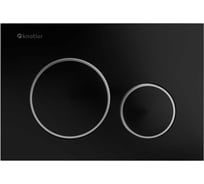 Клавиша смыва Knotlor черный BIS104BLC