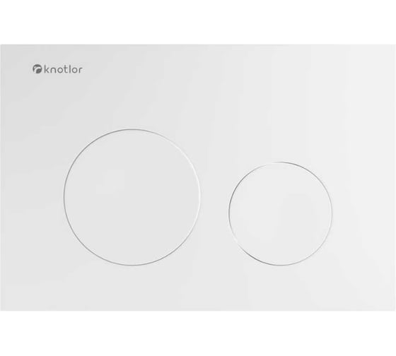 Клавиша смыва Knotlor белый BIS102WY 1