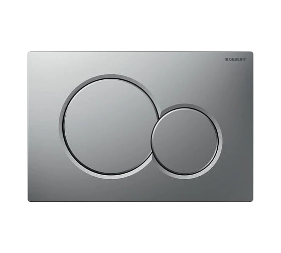 Смывная клавиш Geberit Sigma01 двойной смыв, матовый хром 115.770.JQ.5 УТ005784