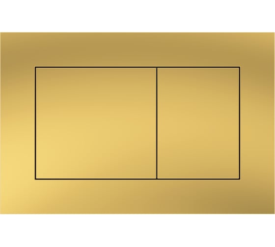 Клавиша смыва Teymi Aina двойной смыв золото T70007 ЦБ-00284939 1