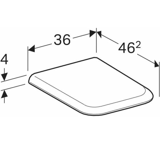 Сиденье с крышкой Geberit Soft Close 575410000 00000042381