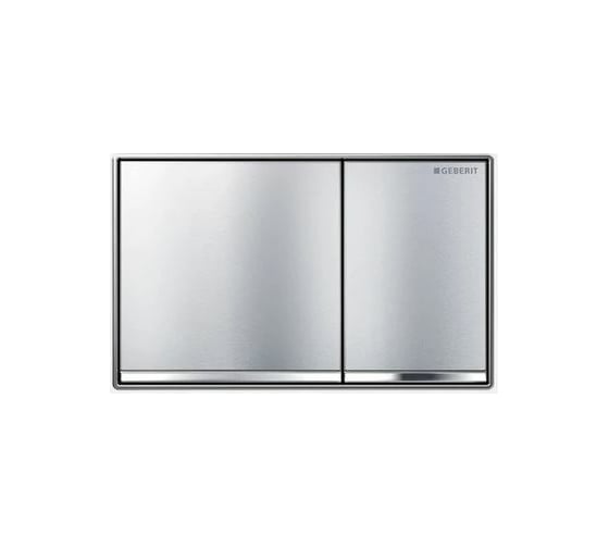 Клавиша смыва Geberit Sigma 60, двойной смыв 115.640.GH.1 00000048342 1