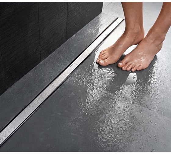 Дренажный канал Geberit CleanLine 60 чёрная нержавейка/нержавейка 154.456.00.1 00000043848