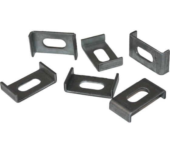 Крепеж скоба Lucky Guy для подстольного монтажа кухонной мойки оцинк 6шт 806 04 9319 20 818 0 1