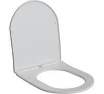 Сиденье для унитаза WAVE PRIME дюропласт, микролифт, белый глянец 557191