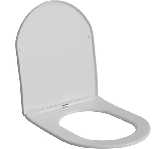 Сиденье для унитаза WAVE PRIME дюропласт, микролифт, белый глянец 557191 1