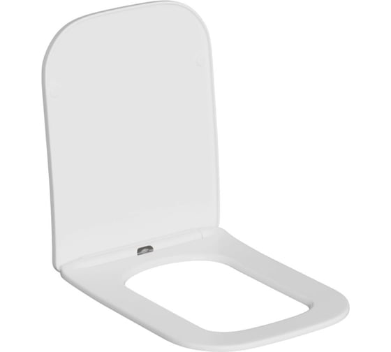 Сиденье для унитаза WAVE EGO дюропласт, микролифт, белый глянец 557192 1