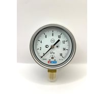 Манометр МЕТЕР ДМ 30-100-1-M Р=0..16 kPa M20x1,5 кл.1,5 8245