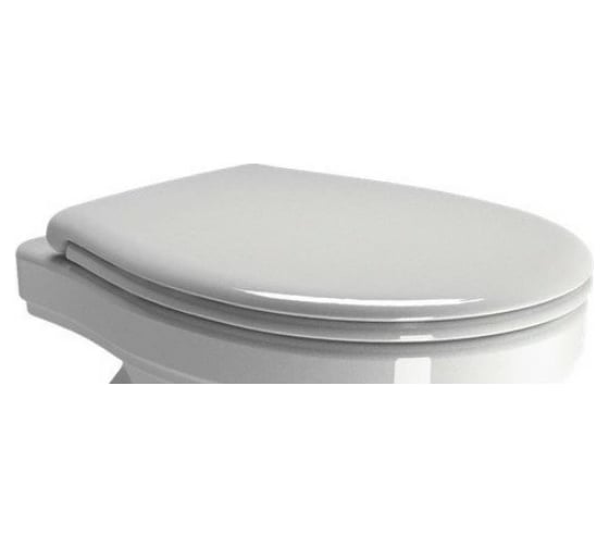 Сиденье для унитаза GSI Classic SoftClose, петли бронза, цвет-белый MSB87CN11 00000072720