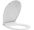 Сиденье для унитаза GSI Classic SoftClose, петли бронза, цвет-белый MSB87CN11 00000072720 1