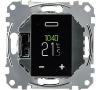 Термостат программируемый с сенсорным дисплеем Systeme Electric Merten SE MTN5776-0000